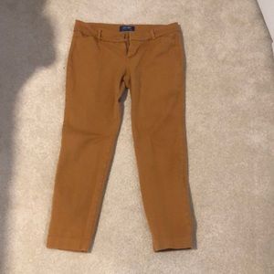 Gold/Mustard Old Navy Pixie Pant